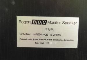 Rogers Serial Number Chart